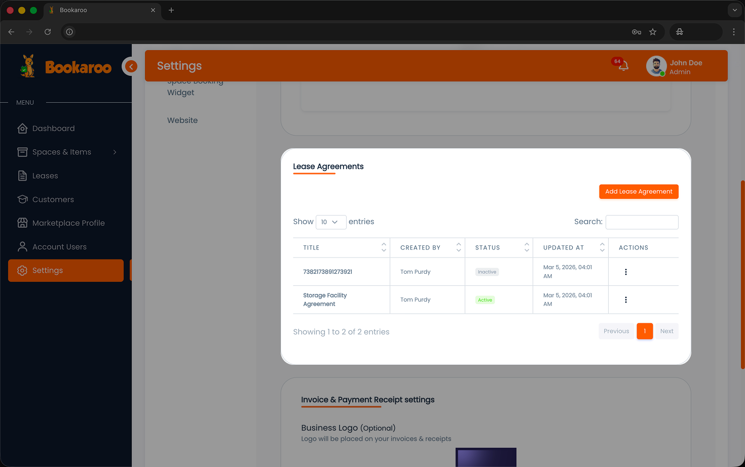 Documents library