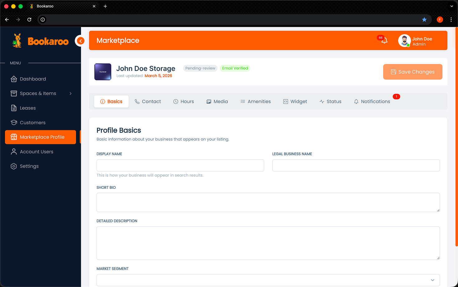 Dashboard Overview