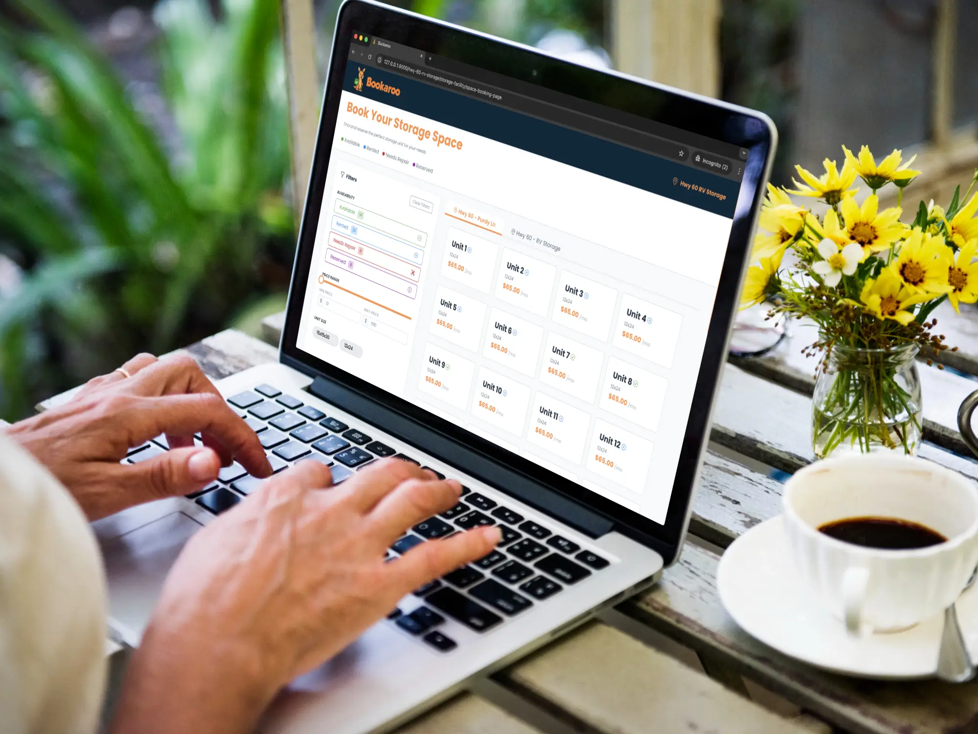 Online Booking on Mobile